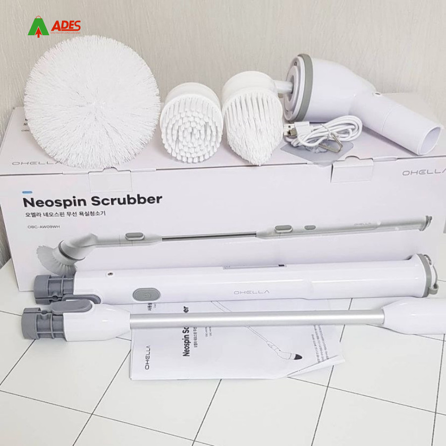 May co rua toilet tu đong Ohella Neospin Scrubber
