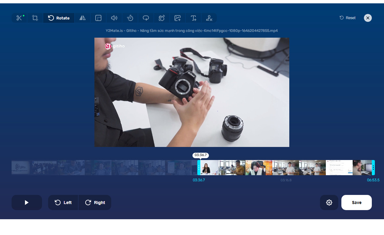 cắt video trực tuyến 2