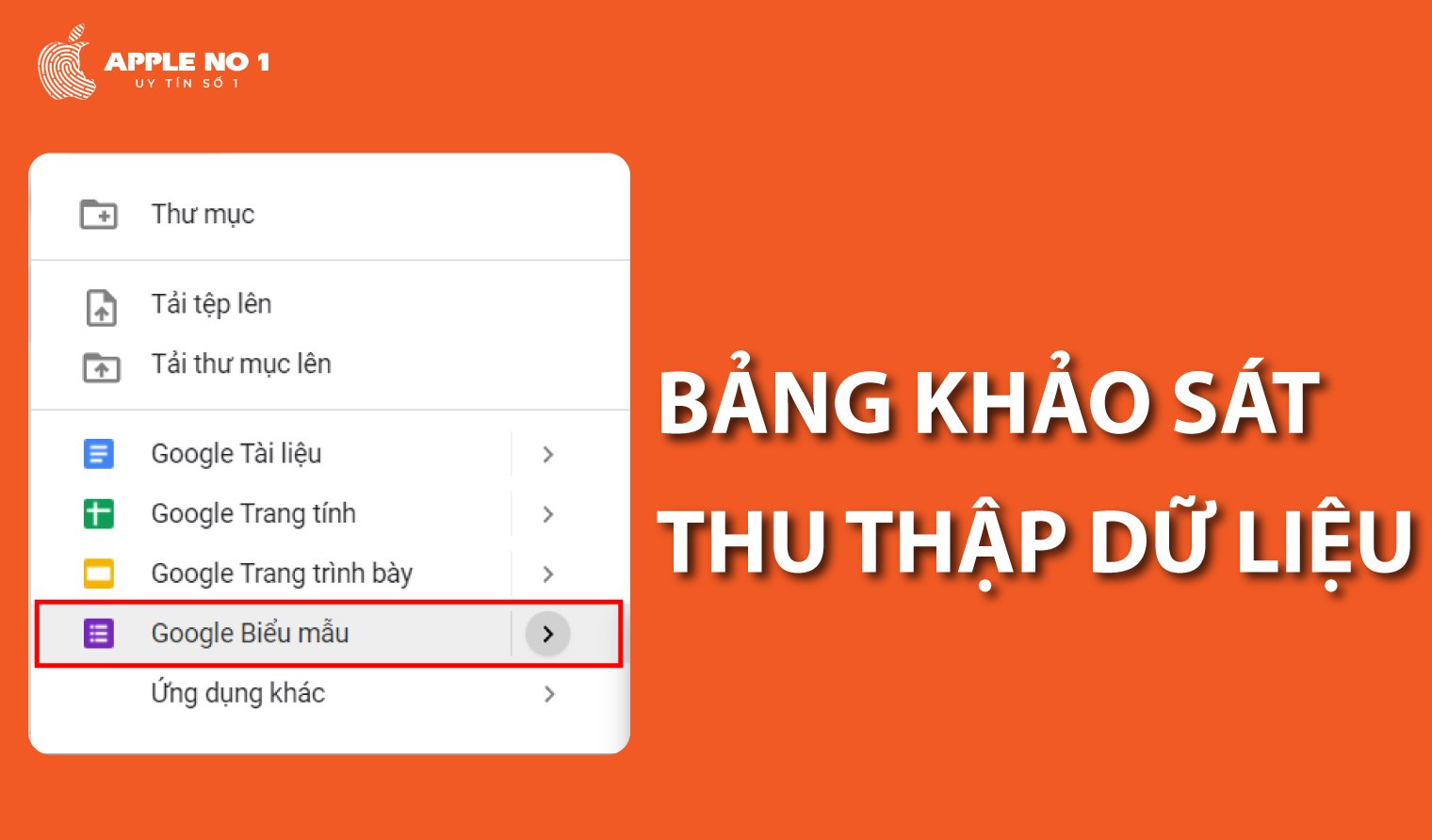 tao bang khao sat, thu thap du lieu